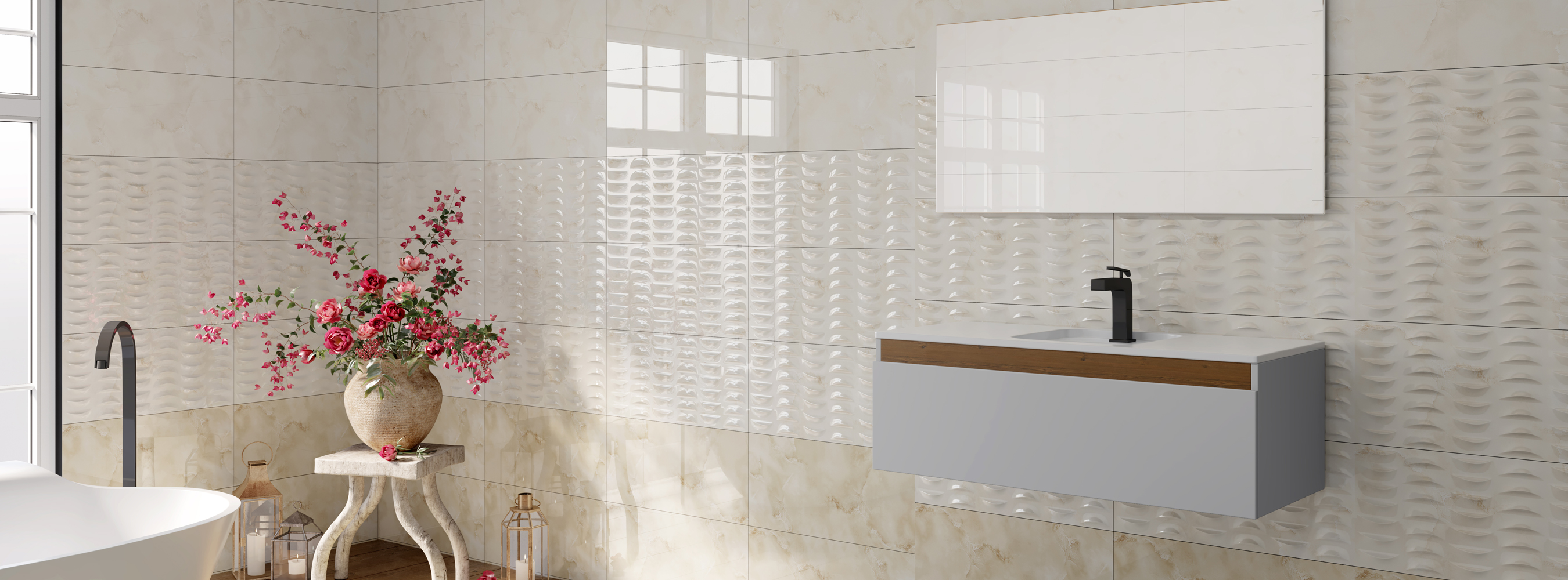 کاشی دیواری طرح آلدو