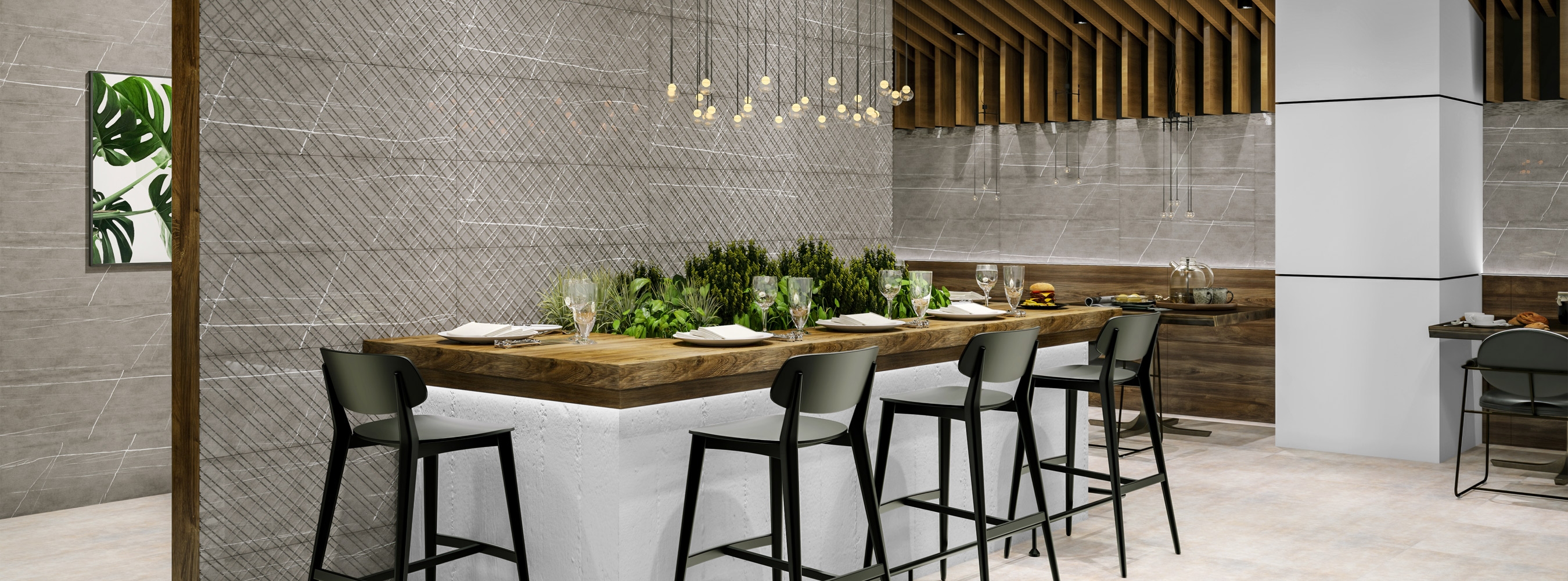 کاشی دیواری طرح لینوکس