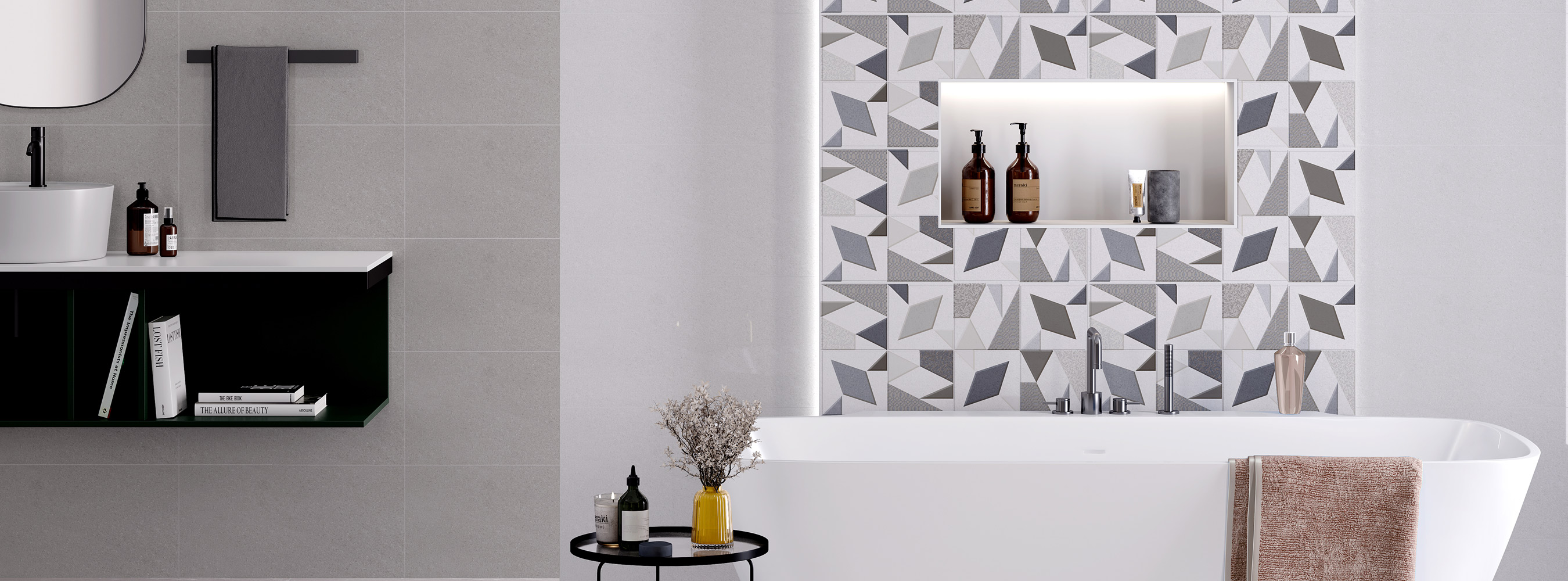 کاشی دیواری طرح کوچنزا